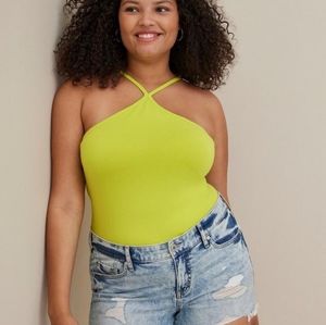 Torrid Size 1 High Neck Foxy Halter Top